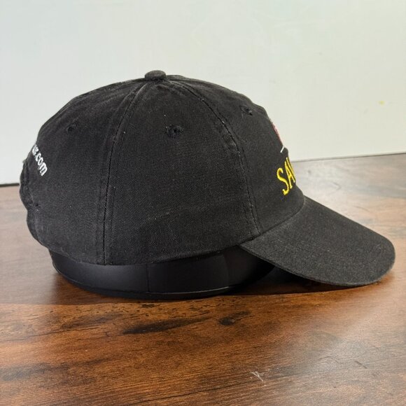 Saveur Food Magazine Logo Hat Baseball Cap Adjustable Strap-Back Black - Picture 2 of 4